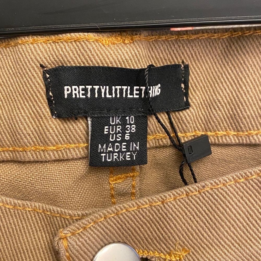 PrettyLittleThing wide leg Jeans 🆕 - Picture 4 of 10